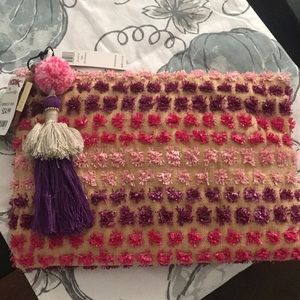Fun Clutch with Pom